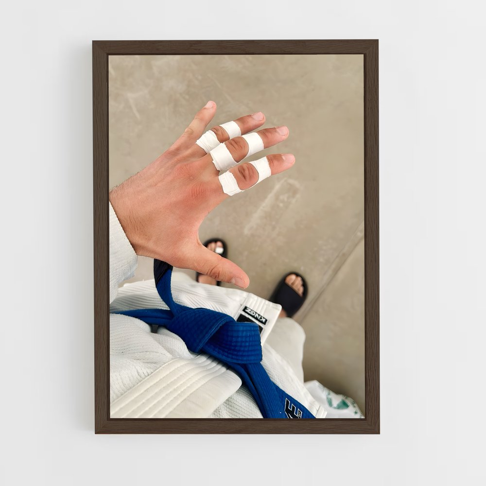 Poster Ceinture Blanche – affiche Jiu-jitsu brésilien (vue 5)